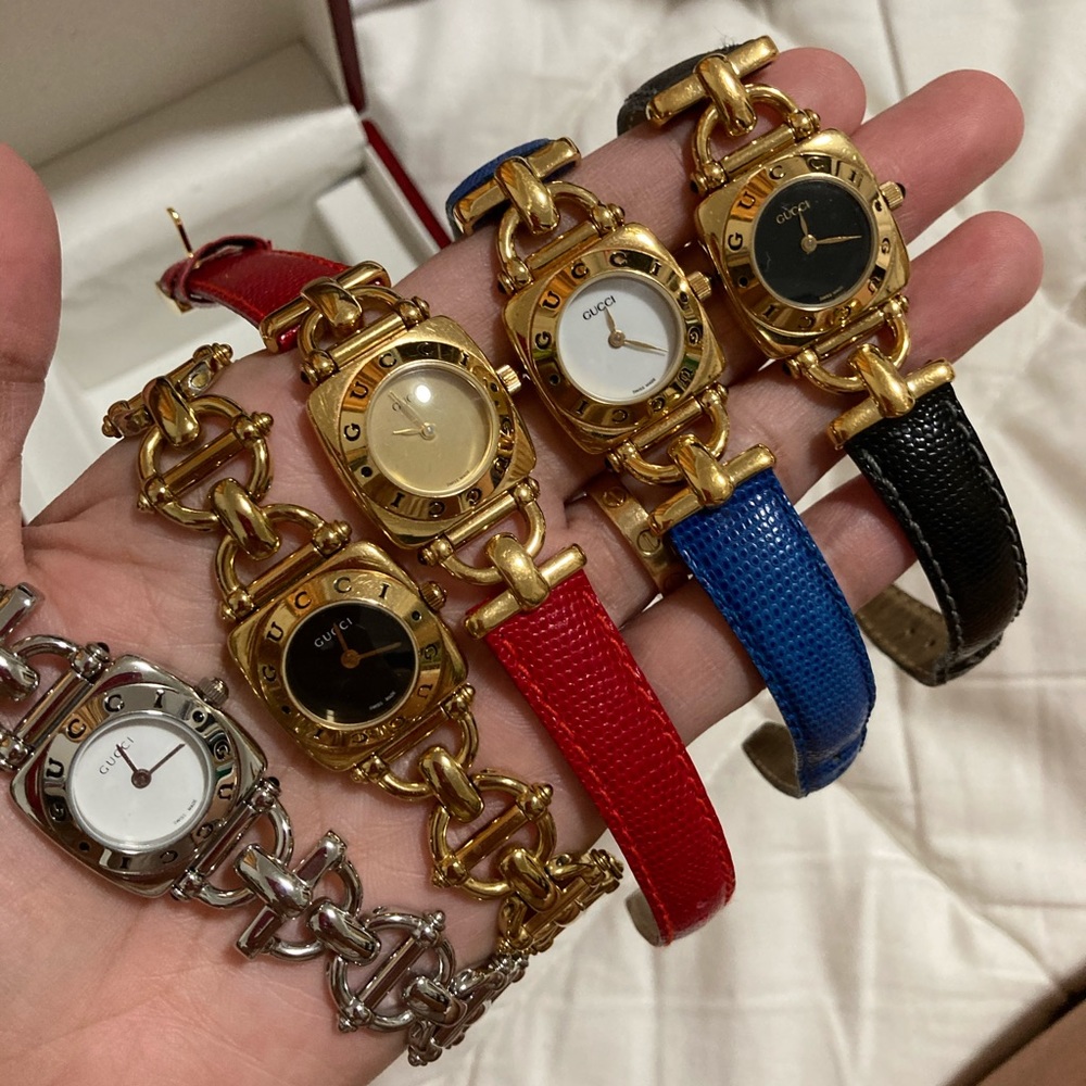 💯 Authentic GUCCI 6300L & 6400L watches